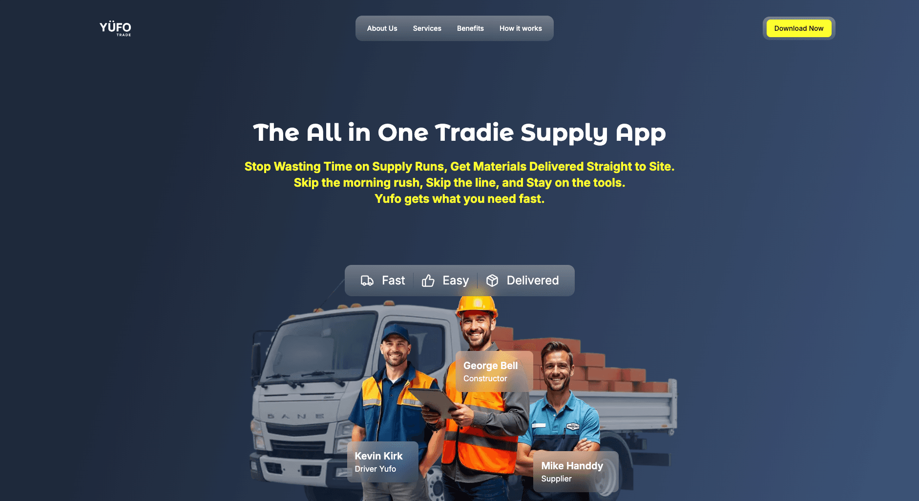 YUFO Trade - Delivery App